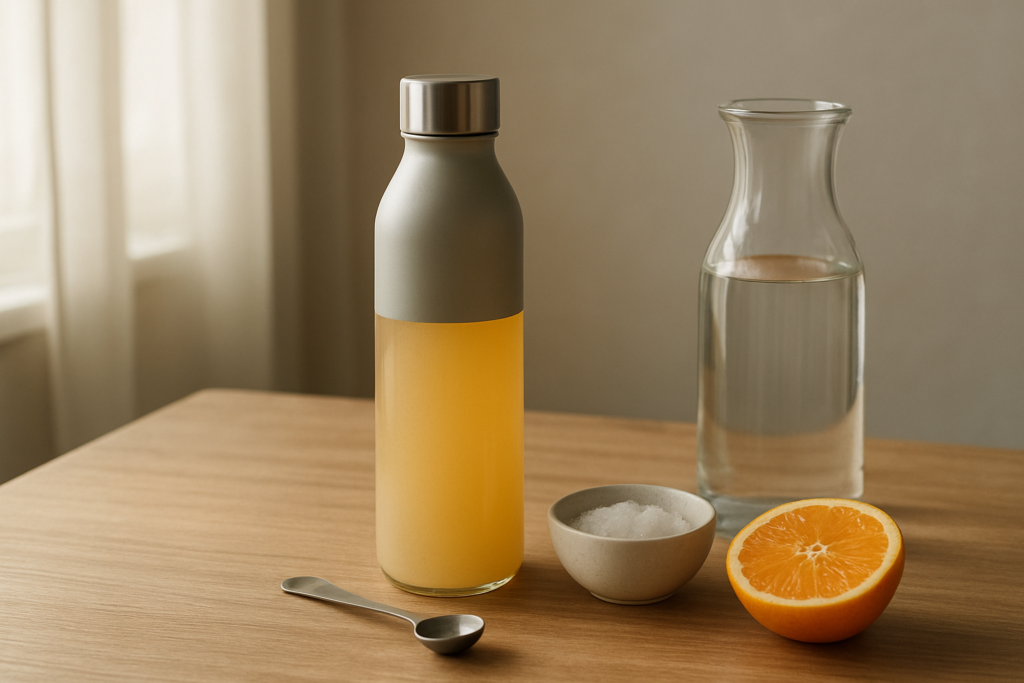 Recette boisson effort maison : boostez votre énergie