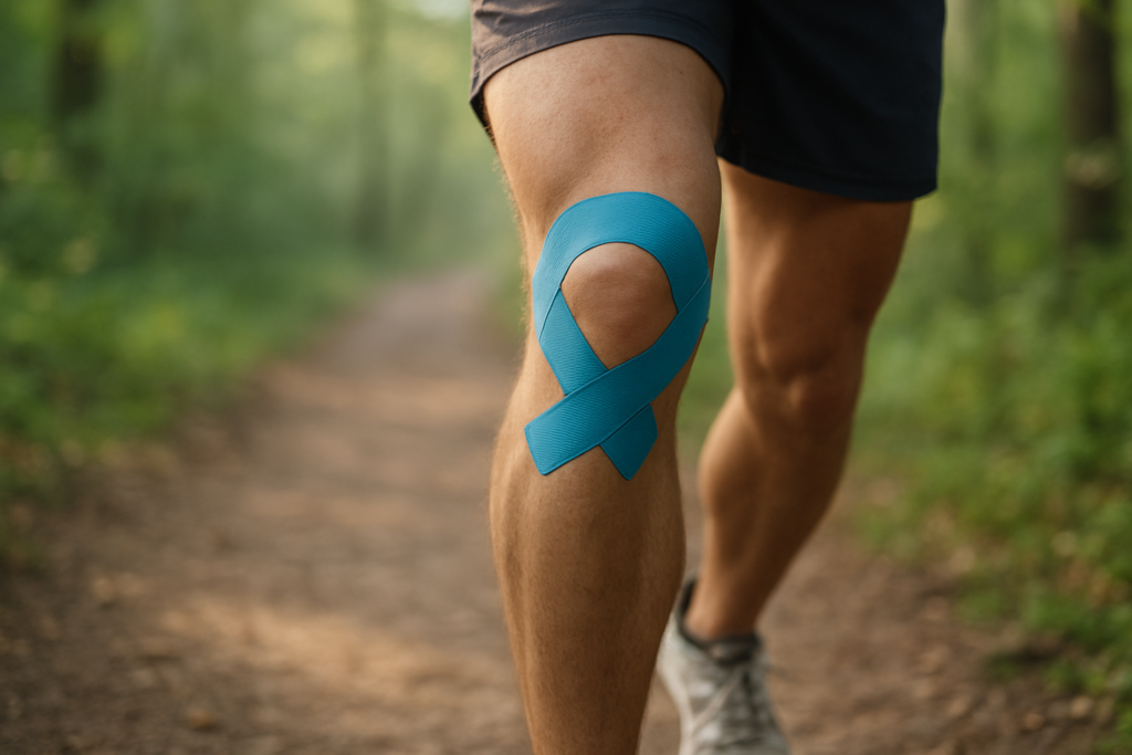 Pourquoi l’utilisation de bandes Kinesio peut soulager certaines douleurs du genou ?
