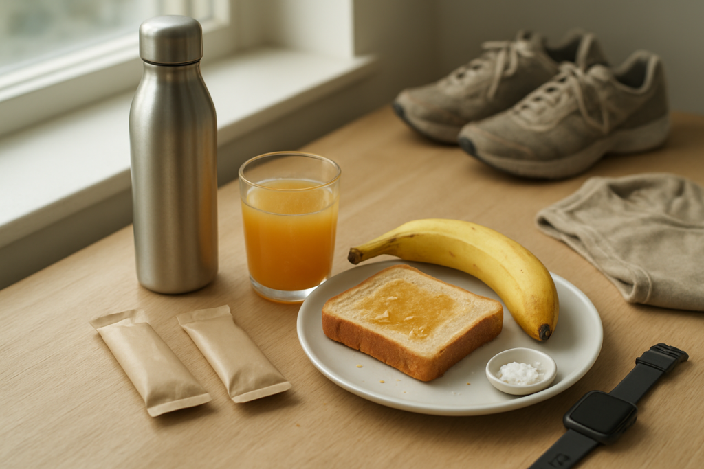 Le plan nutrition pour le jour du marathon